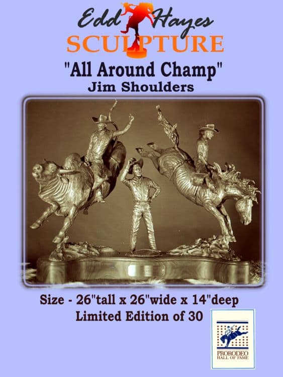 Legends of Rodeo - Jim Shoulders, All Around Champ - Thumbnail 2